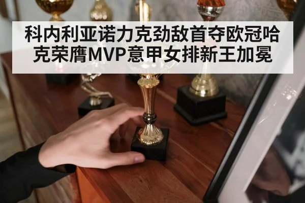 volleyball trophy victory